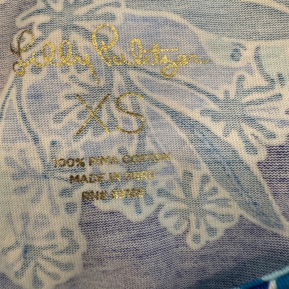 Lilly Pulitzer Kristen Swing Dress size XS Koalafication Print Blue Koalas - Picture 5 of 6